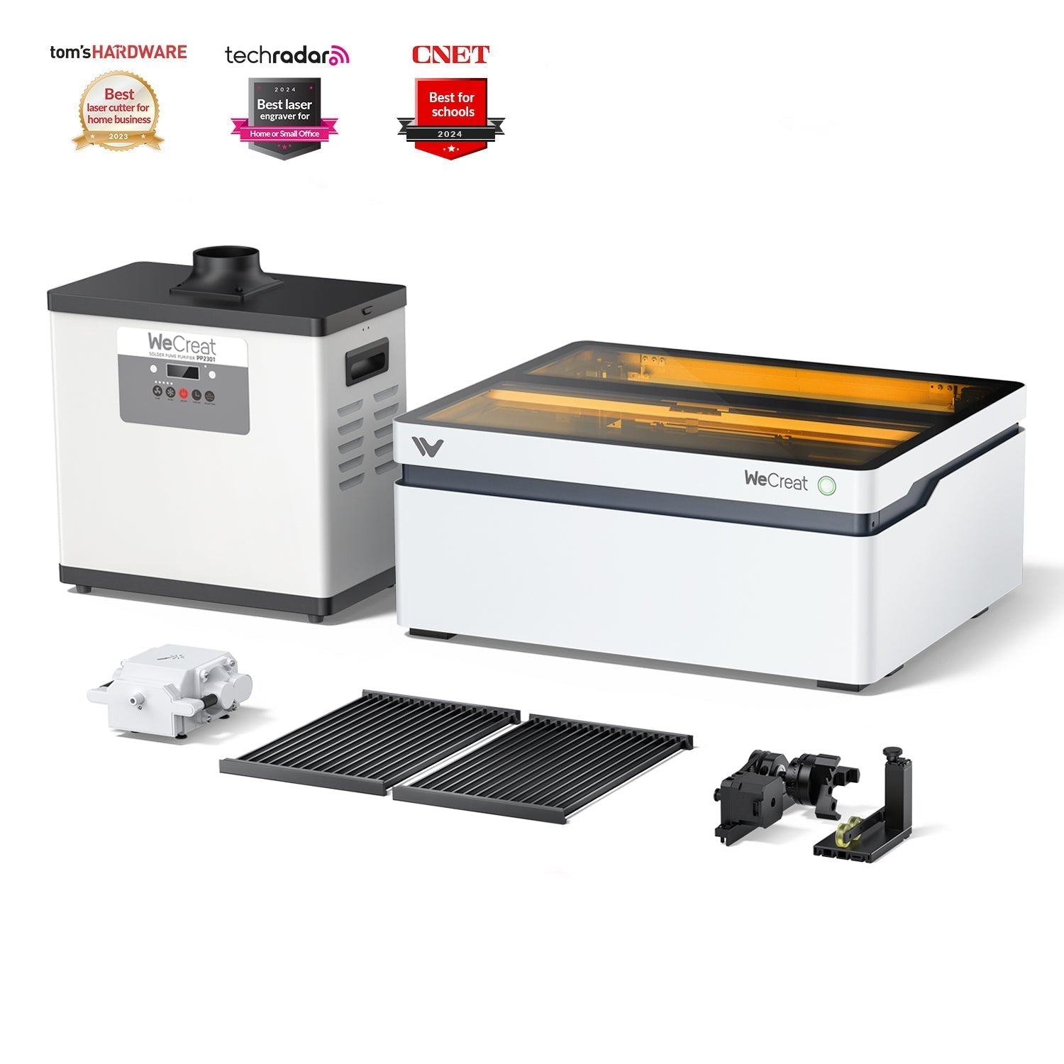 WeCreat Vision - World's 1st Auto-lifting Desktop Laser